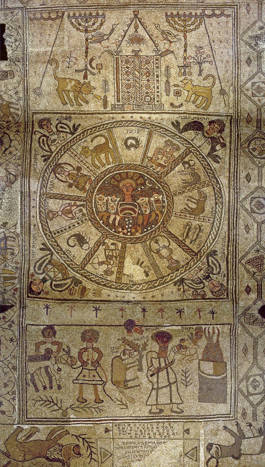 Beit Alpha Synagogue Mosaic