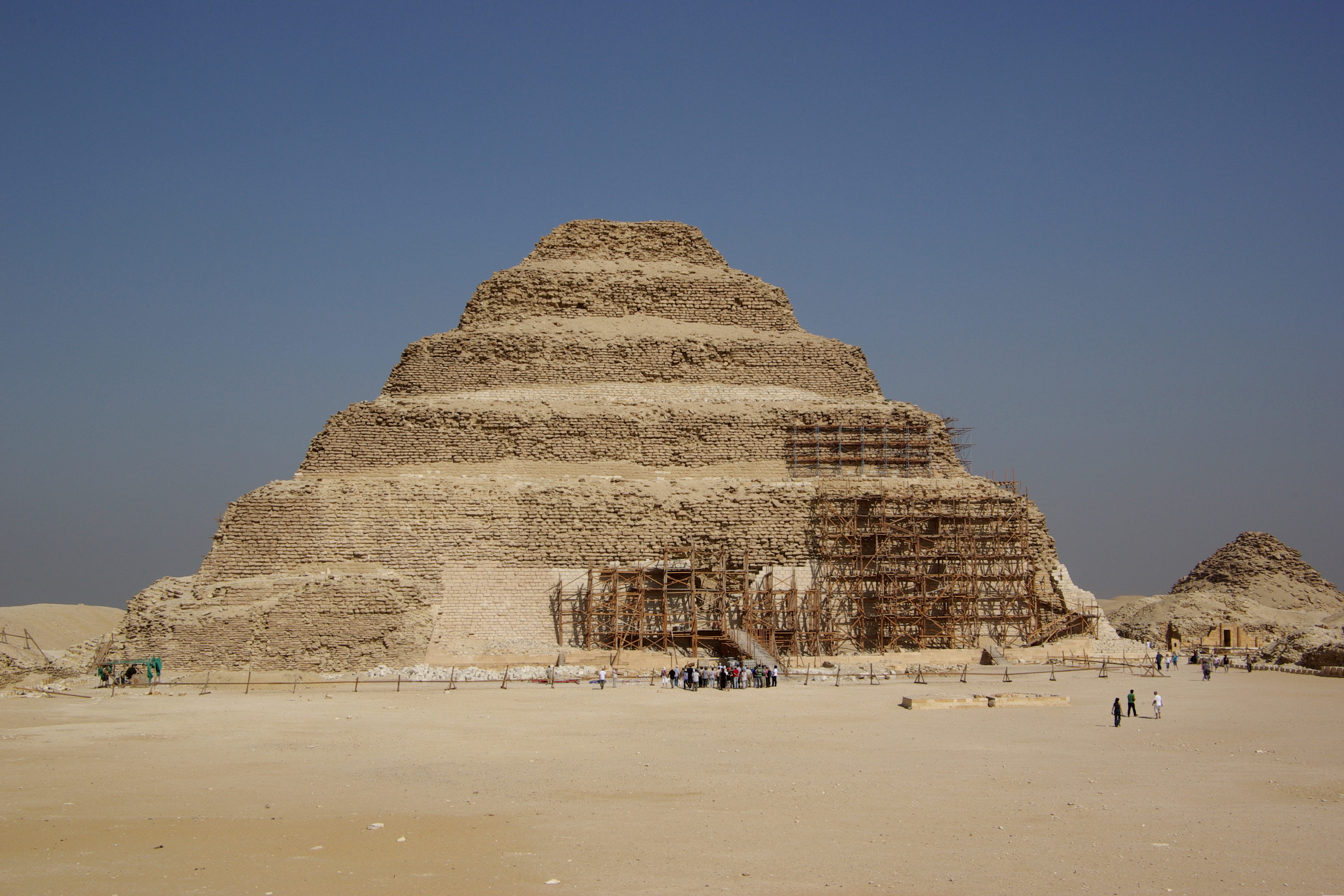 The Saqqara Step Pyramid